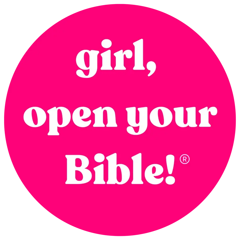 girl, open your Bible!