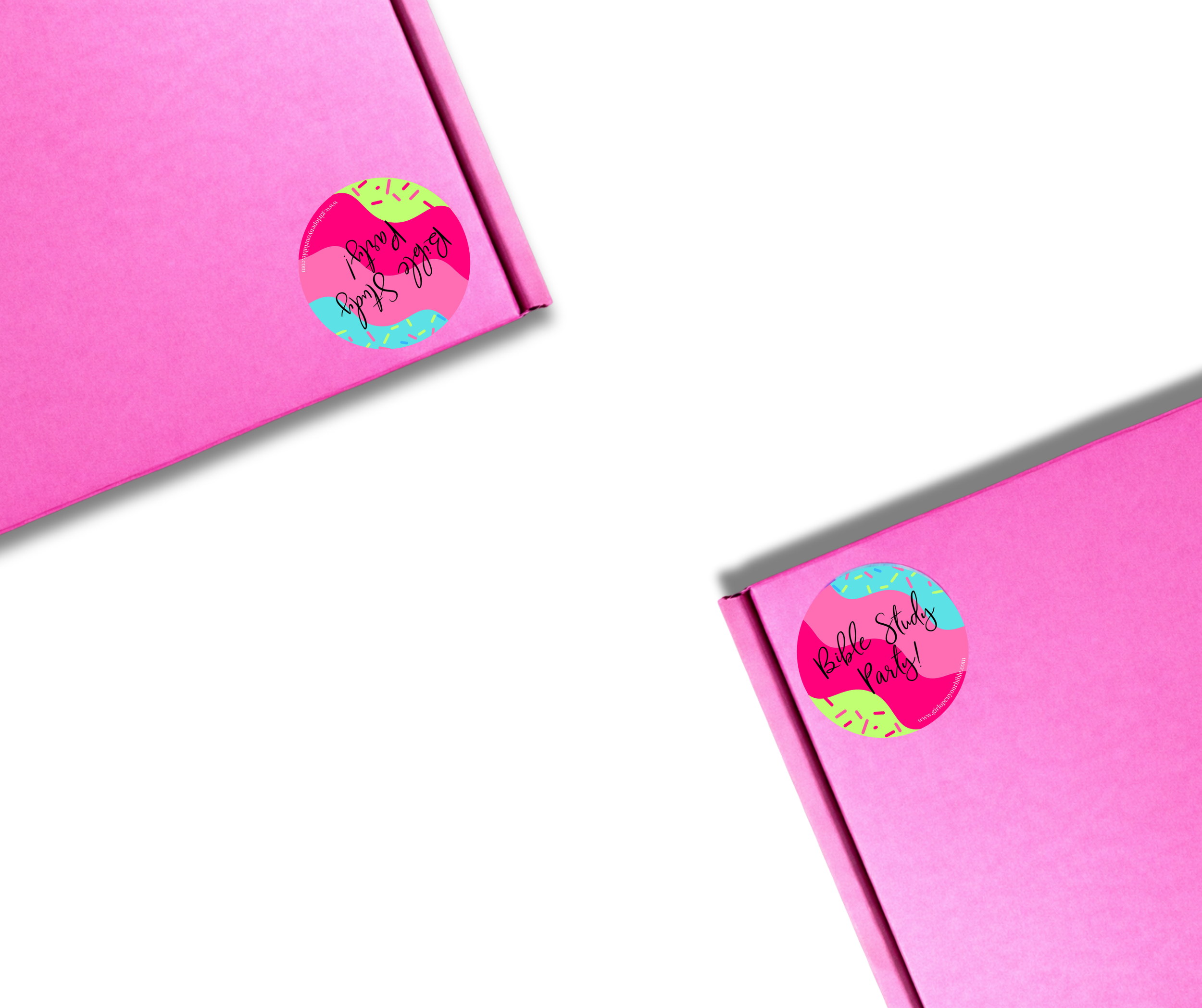Bible Study Party Kit first delivery background